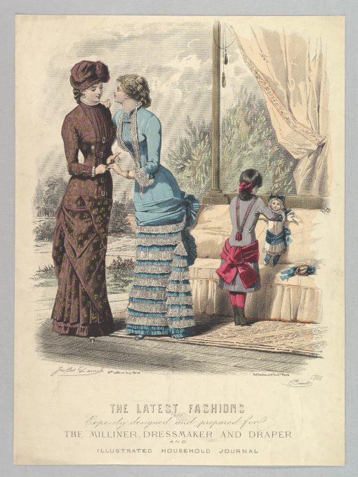 Жюль Дэвид. Франция. Модные тенденции 1880-х гг.